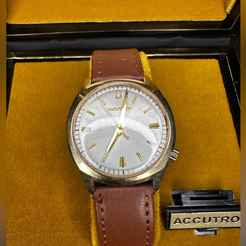 1974 Bulova Accutron 218 running well.
